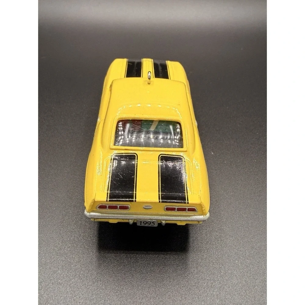 Hallmark Keepsake Ornament Christmas1995 Yellow 1969 Chevy Camaro Z28